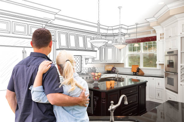 Custom kitchen cabinets installed in a Hopkins home